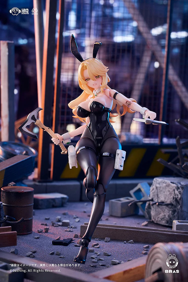 BUNNY RAPID ACTION SQUAD Sushing Guardian Erena 1/12 Articulated Figure