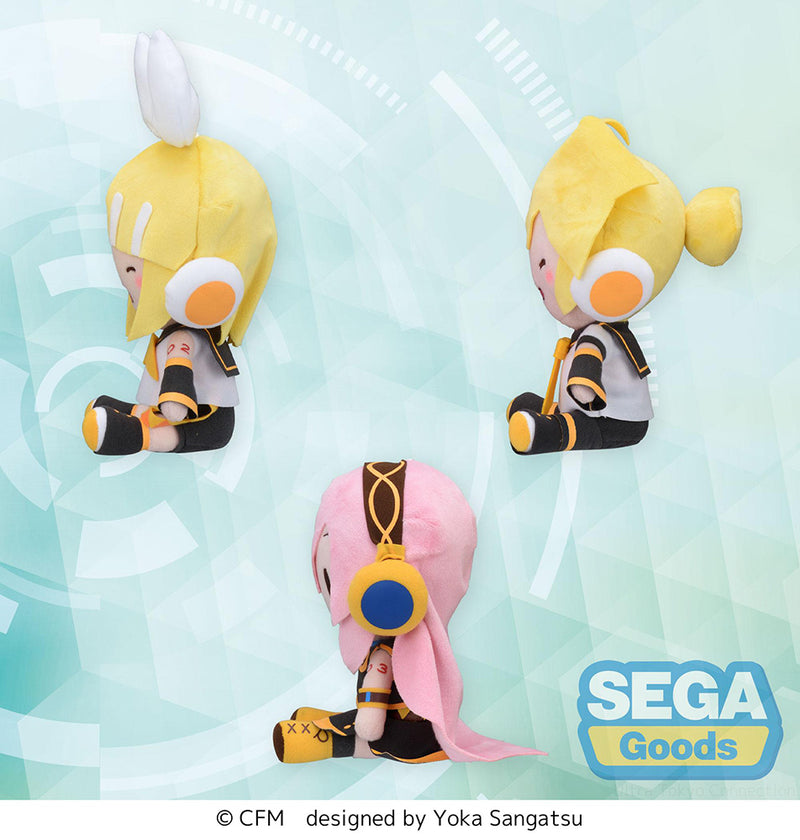 Hatsune Miku Series SEGA fuwa petit Plush Kagamine Rin & Kagamine Len & Megurine Luka (EX)