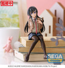 Rascal Does Not Dream of a Knapsack Kid SEGA PM Perching Figure Mai Sakurajima
