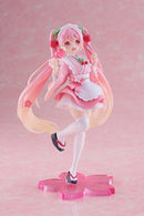 Hatsune Miku TAITO Sakura Miku Newley Written Figure (Japanese Cafe Ver.)