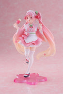 Hatsune Miku TAITO Sakura Miku Newley Written Figure (Japanese Cafe Ver.)