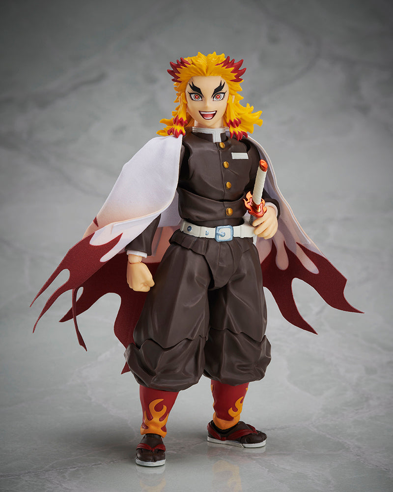 Demon Slayer: Kimetsu no Yaiba Aniplex ［BUZZmod.］Kyojuro Rengoku Ver.2 1/12 Scale Action Figure