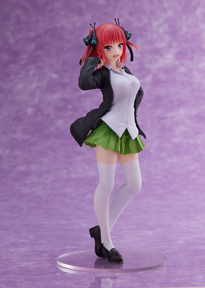 The Quintessential Quintuplets 2 Taito Coreful Figure Nino Nakano (School Uniform Ver.) Renewal Edition