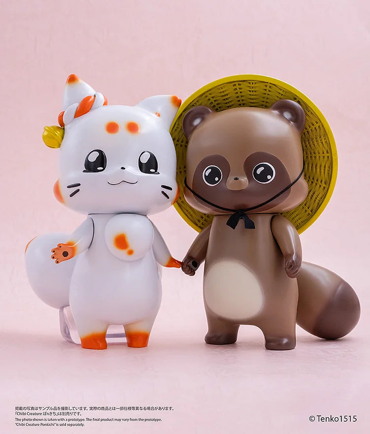 Little Fox with Two Tails EMBER TOYS Chibi Creature Tenko