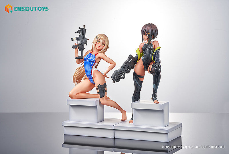 ARMS NOTE ENSOUTOYS Swim Team Bucho-chan and Kohai-chan Set