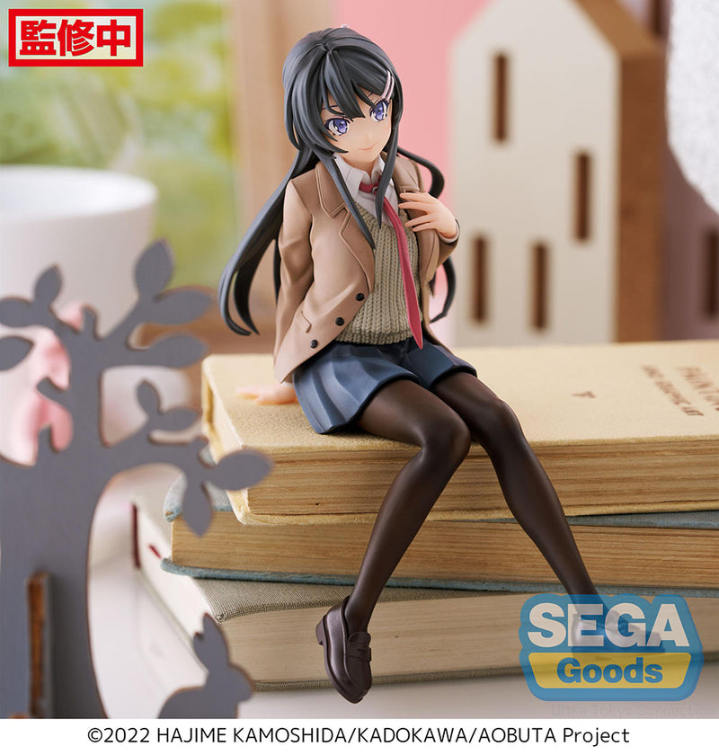 Rascal Does Not Dream of a Knapsack Kid SEGA PM Perching Figure Mai Sakurajima
