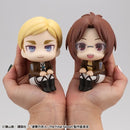 Attack on Titan MEGAHOUSE Lookup Hange Zoe & Erwin Smith set【with gift】