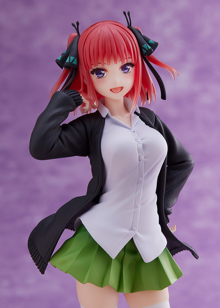 The Quintessential Quintuplets 2 Taito Coreful Figure Nino Nakano (School Uniform Ver.) Renewal Edition