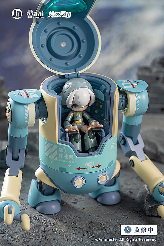 AniMester Alloy Articulated Assemblable Model Topupu Robot