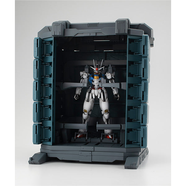Gundam Mobile Suit THE WITCH FROM MERCURY MEGAHOUSE Realistic Model Series 【GS07-B】 MS Container （MATERIAL COLOR EDITION）