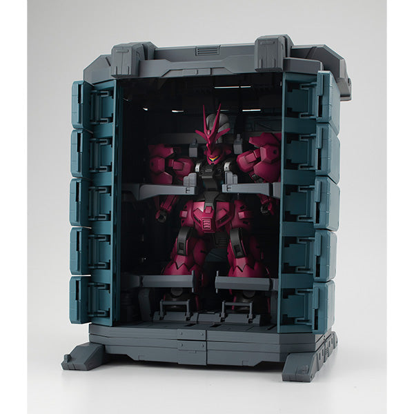 Gundam Mobile Suit THE WITCH FROM MERCURY MEGAHOUSE Realistic Model Series 【GS07-B】 MS Container （MATERIAL COLOR EDITION）