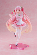Hatsune Miku TAITO Sakura Miku Newley Written Figure (Japanese Cafe Ver.)