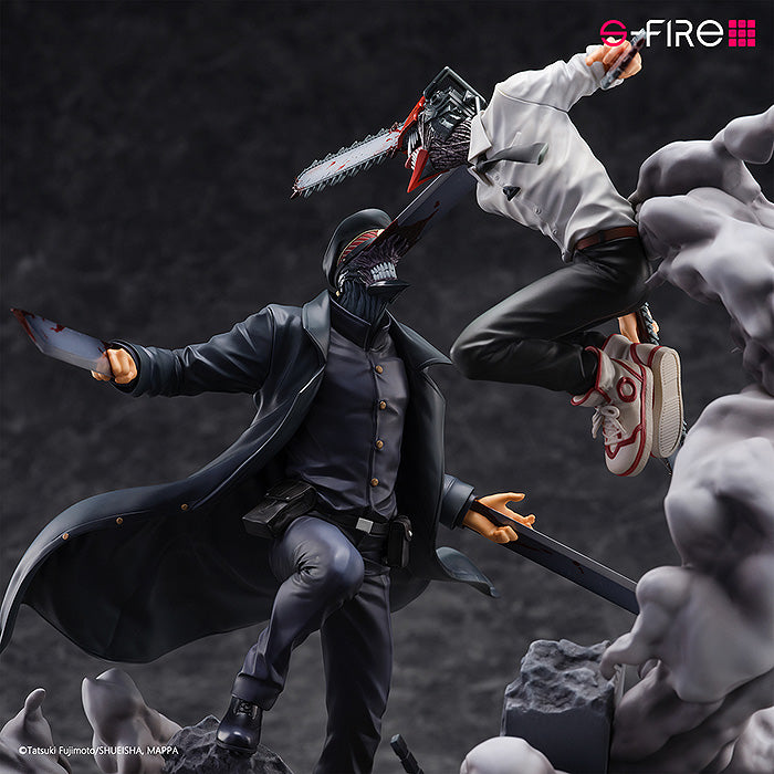CHAINSAW MAN SEGA Super Situation Figure Chainsaw Man vs. Samurai Sword