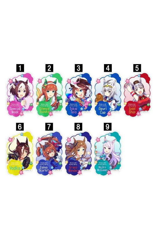 Uma Sticker Set Uma Musume Pretty Derby Movic Die-cut Sticker Party Dash - Set 2