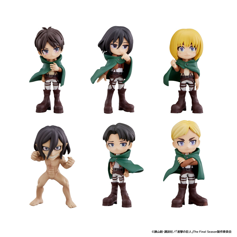 Attack on Titan Bushiroad Creative PalVerse Attack on Titan (Box of 6)