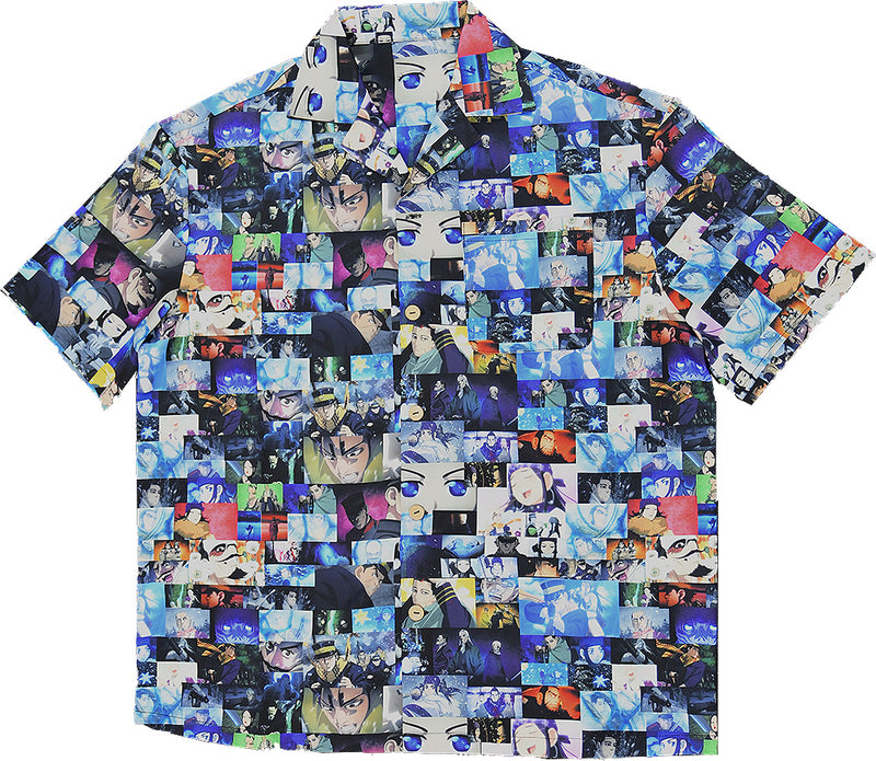 Golden Kamuy Good Smile Company Opening/Ending Pattern Collared Shirt