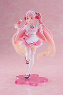 Hatsune Miku TAITO Sakura Miku Newley Written Figure (Japanese Cafe Ver.)