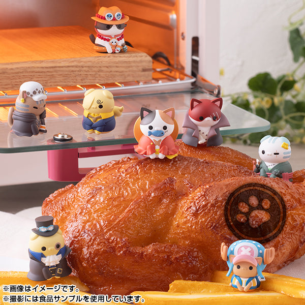 ONE PIECE MEGA CAT PROJECT MEGAHOUSE NyanPieceNyan！Vol.1 - I’m gonna be king of Paw-rates ！！（Repeat）(Box of 8)
