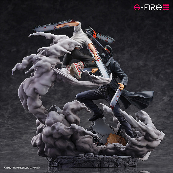 CHAINSAW MAN SEGA Super Situation Figure Chainsaw Man vs. Samurai Sword