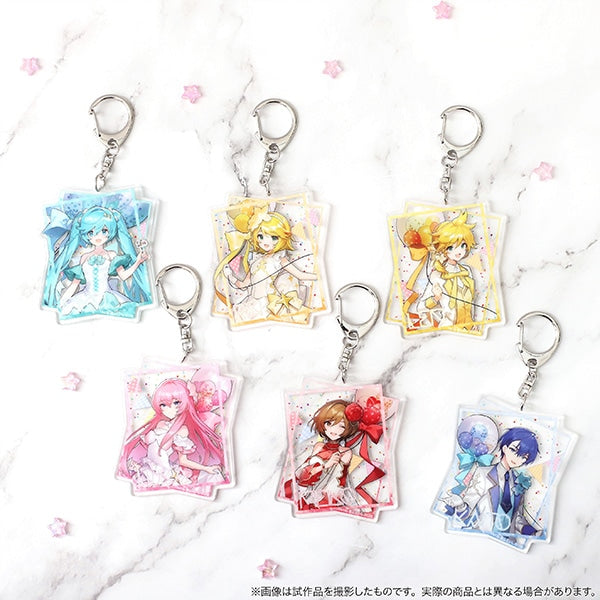 Hatsune Miku Series Movic Acrylic Key Chain Hatsune Miku 16th Birthday KAITO
