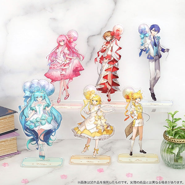 Hatsune Miku Series Movic Acrylic Stand Hatsune Miku 16th Birthday Megurine Luka