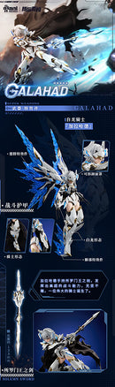 AniMester White Dragon Knight Galahad 1/12 Scale Plastic Model Kit