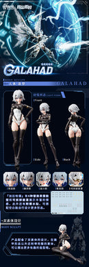 AniMester White Dragon Knight Galahad 1/12 Scale Plastic Model Kit