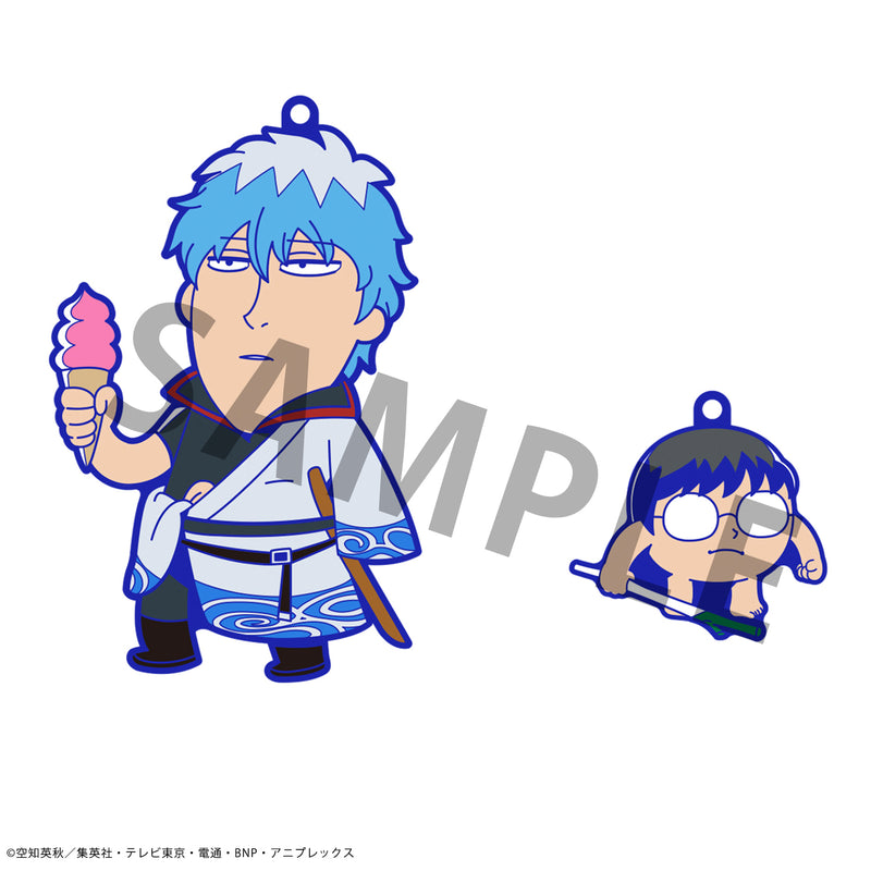 Gintama x Okawabukubu MEGAHOUSE Gintama Oshanti Rubber Mascot （Repeat）