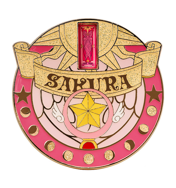 Cardcaptor Sakura 25th Anniversary GoodSmile Moment Metal Badge: Star Wand
