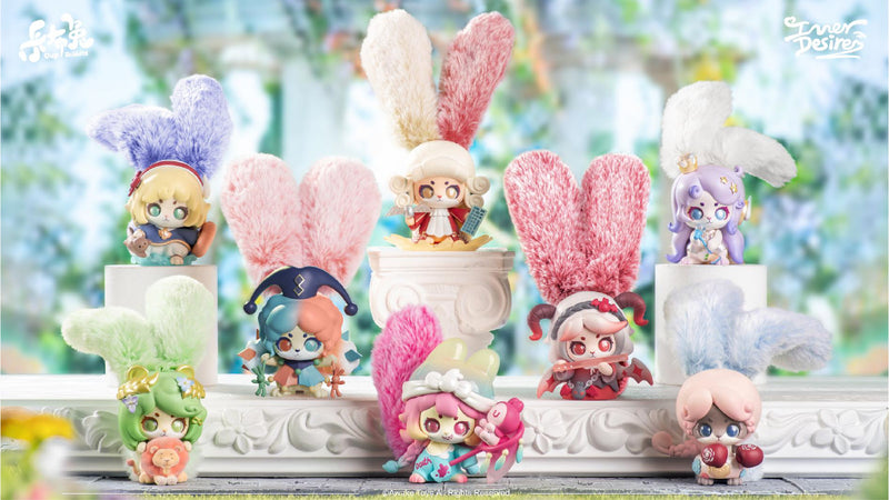 Shenzhen Mabell Animation Development Cup rabbits inner desire (Set of 6 Figures)