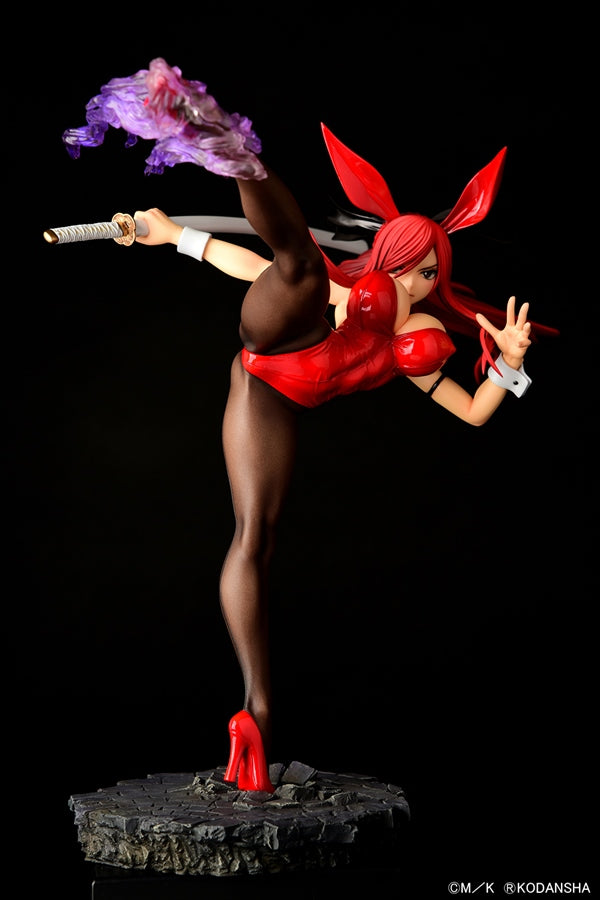 FAIRY TAIL Orcatoys Erza Scarlet  HIGH KICKver. CRIMSON Bunny