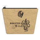 MONSTER HUNTER WILDS CAPCOM Washable paper pouch