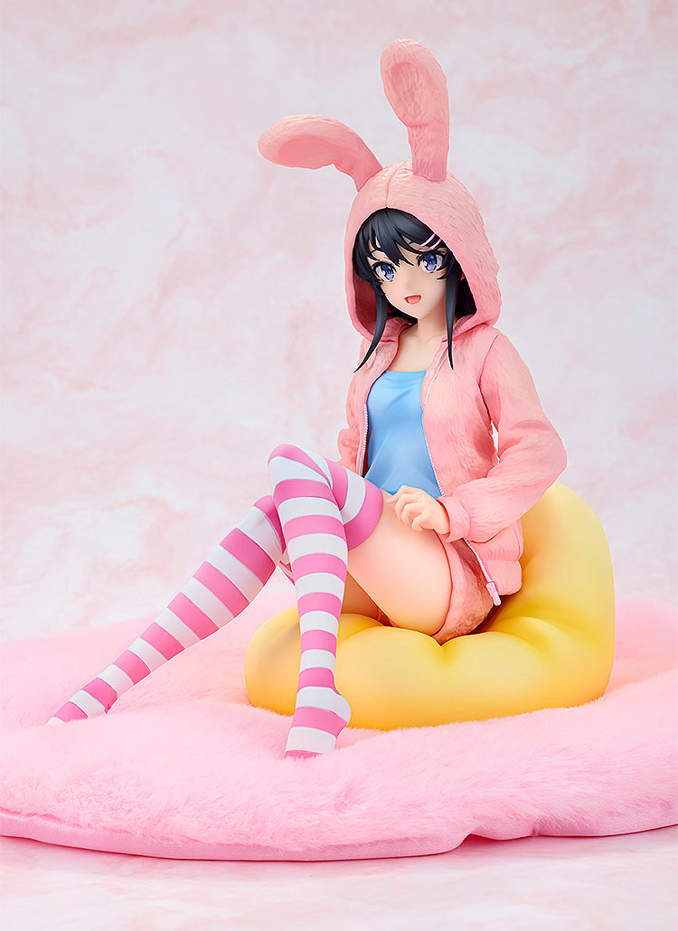 Rascal Does Not Dream of a Knapsack Kid KADOKAWA Mai Sakurajima Hoodie☆Look Rabbit Ears ver.