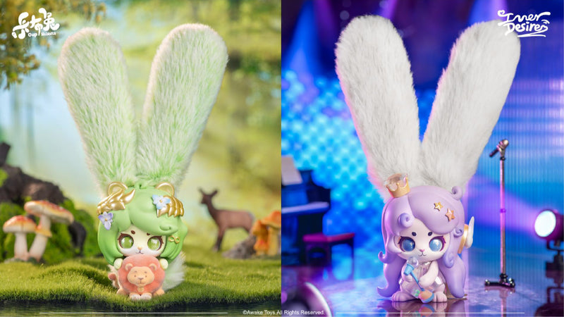 Shenzhen Mabell Animation Development Cup rabbits inner desire (Set of 6 Figures)