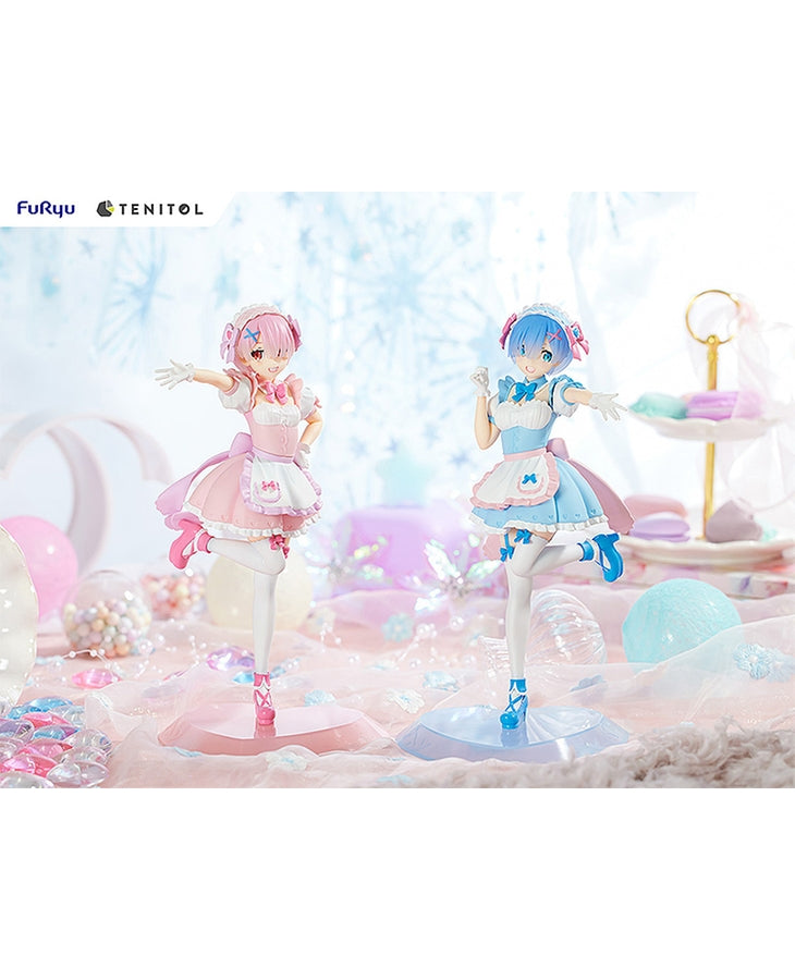 Re:ZERO -Starting Life in Another World-FuRyu TENITOL Yumekawa Maid Rem & Ram: Set With Bonus