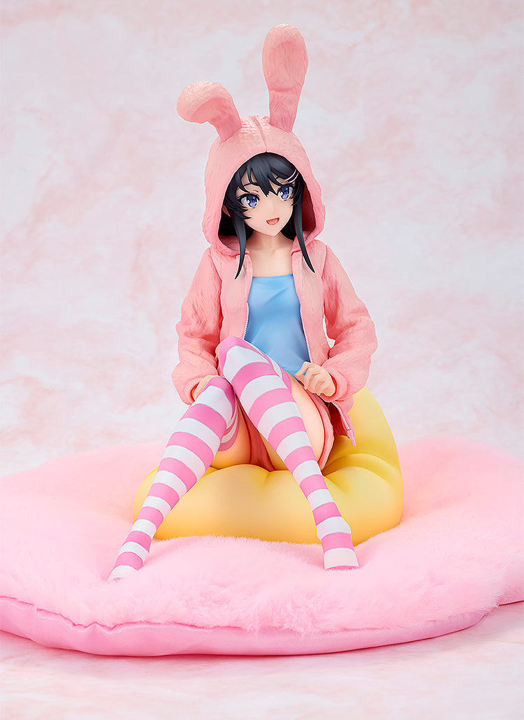 Rascal Does Not Dream of a Knapsack Kid KADOKAWA Mai Sakurajima Hoodie☆Look Rabbit Ears ver.