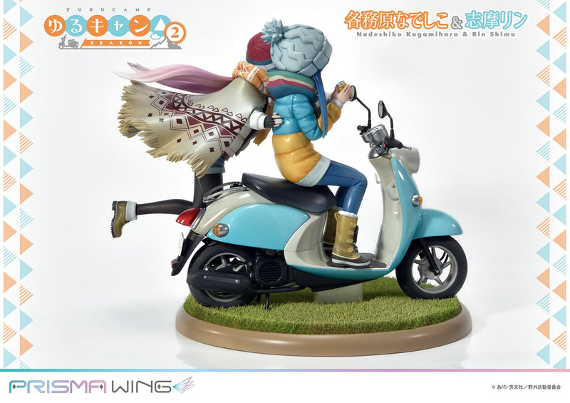 Laid-Back Camp Prime 1 Studio PRISMA WING Laid-Back Camp Nadeshiko Kagamihara & Rin Shima 1/7 Scale Pre-Painted Figure