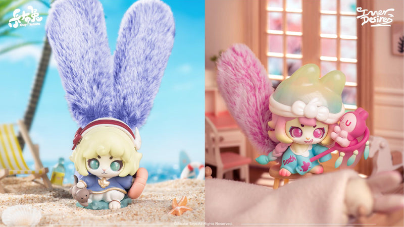 Shenzhen Mabell Animation Development Cup rabbits inner desire (Set of 6 Figures)