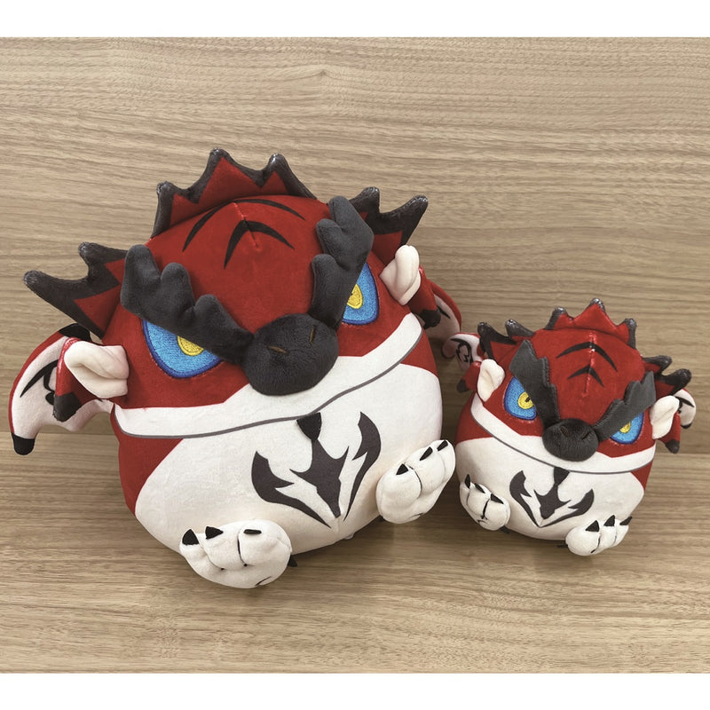 MONSTER HUNTER CAPCOM Fluffy Eggshaped Plush Mini Rathalos