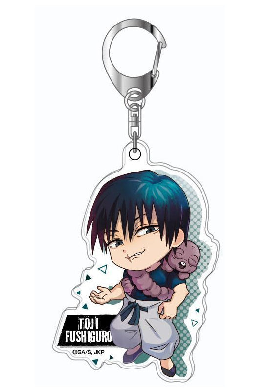 Jujutsu Kaisen Bandai Acrylic Key Chain Hidden Inventory / Premature Death Yurusuta 04 Fushiguro Toji AK