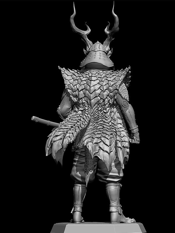 Zodiac Warrior: Dragon annulus Ready-to-Assemble Plastic Model Kit