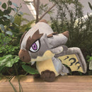 MONSTER HUNTER CAPCOM [Repeat Sales] Chibi-Plush Silver Rathalos