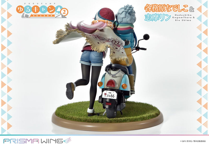 Laid-Back Camp Prime 1 Studio PRISMA WING Laid-Back Camp Nadeshiko Kagamihara & Rin Shima 1/7 Scale Pre-Painted Figure