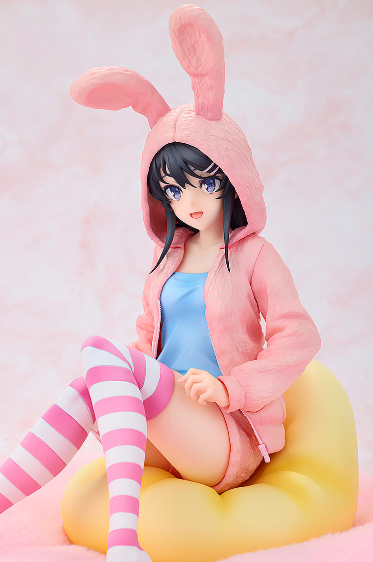 Rascal Does Not Dream of a Knapsack Kid KADOKAWA Mai Sakurajima Hoodie☆Look Rabbit Ears ver.