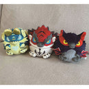 MONSTER HUNTER CAPCOM Fluffy Eggshaped Plush Mini Zinogre (re-run)