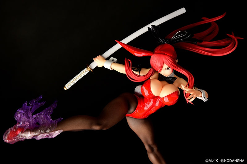 FAIRY TAIL Orcatoys Erza Scarlet  HIGH KICKver. CRIMSON Bunny