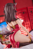 Mataro Original Illustration Pink-Cat Kuroneko