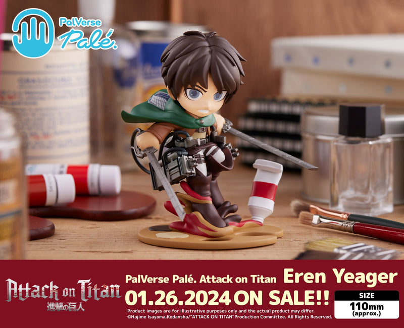 Attack on Titan Bushiroad Creative PalVerse Palé. Eren Yeager