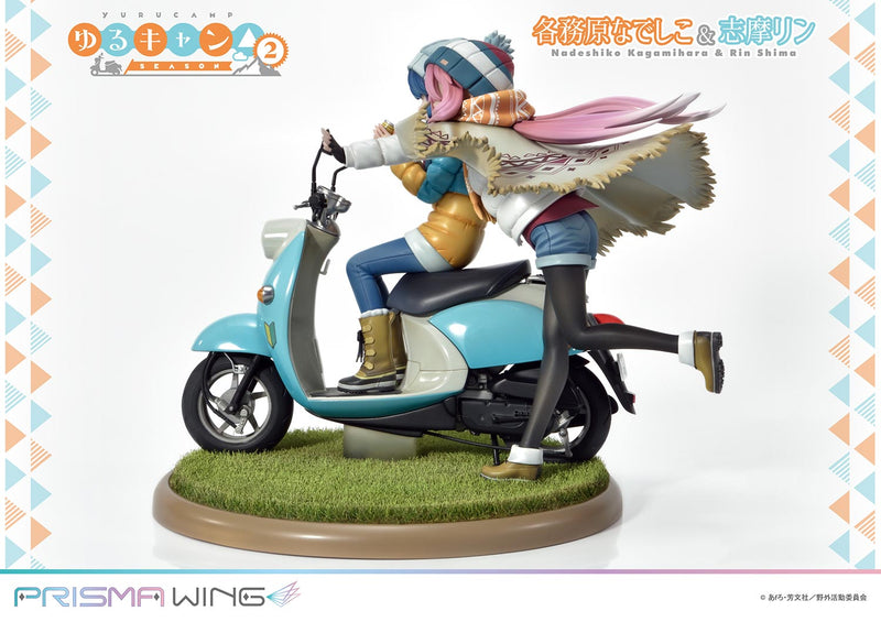 Laid-Back Camp Prime 1 Studio PRISMA WING Laid-Back Camp Nadeshiko Kagamihara & Rin Shima 1/7 Scale Pre-Painted Figure