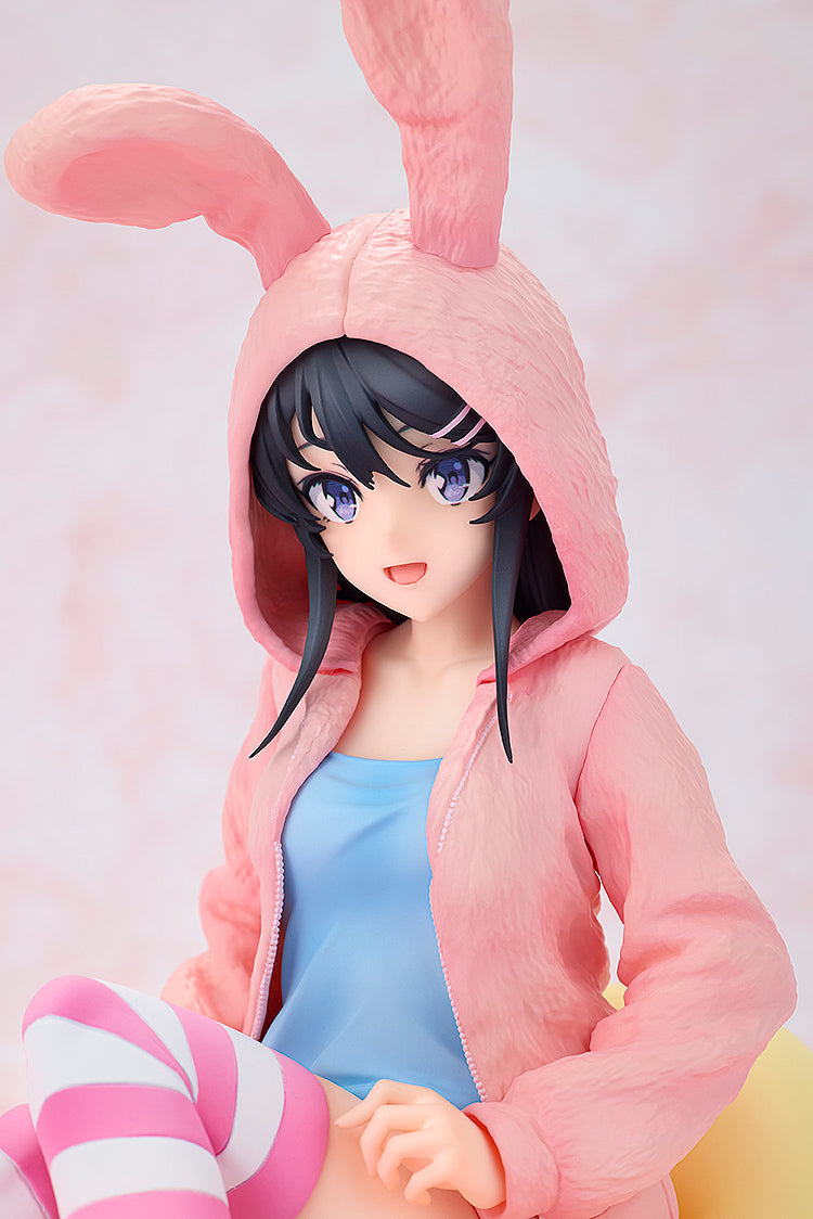 Rascal Does Not Dream of a Knapsack Kid KADOKAWA Mai Sakurajima Hoodie☆Look Rabbit Ears ver.